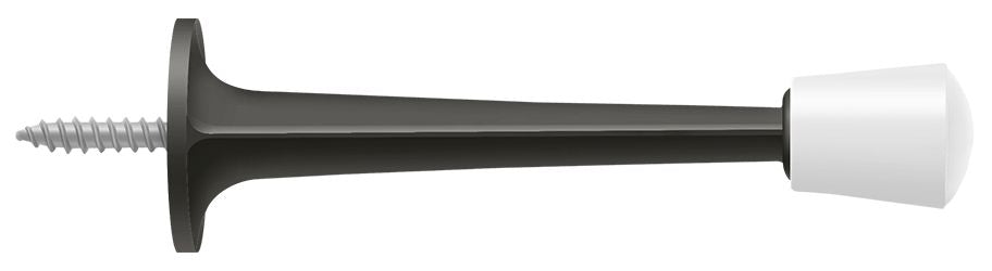 Deltana - 3" Baseboard Door Bumper; Zinc Die-Cast - Oil Rubbed Bronze