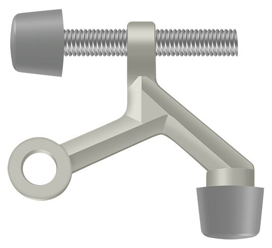 Deltana - Hinge Pin Stop; Hinge Mounted; Zinc Die-Cast - Satin Nickel