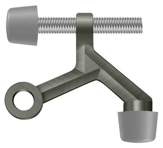 Deltana - Hinge Pin Stop; Hinge Mounted; Zinc Die-Cast - Antique Nickel
