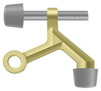 Deltana - Hinge Pin Stop; Hinge Mounted; Zinc Die-Cast - Bright Brass