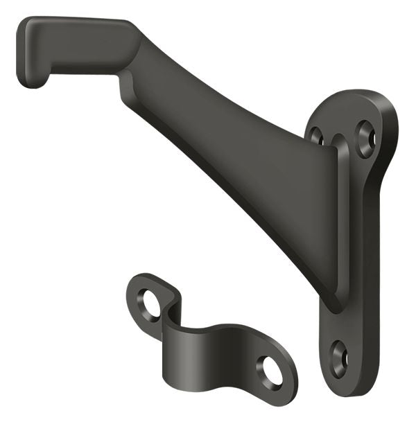 Deltana - Hand Rail Brackets; Zinc 3-1/4" Projection - Oil Rubbed Bronze